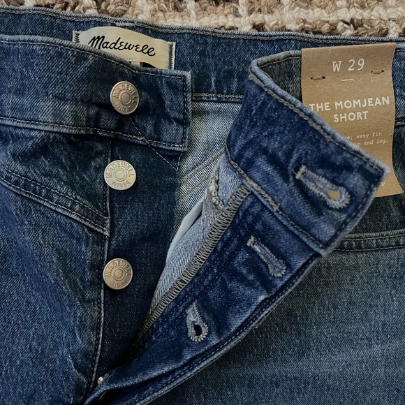 The Mid-Length Momjean Short in Juneau Wash: Yoke Edition - Picture 7 of 9